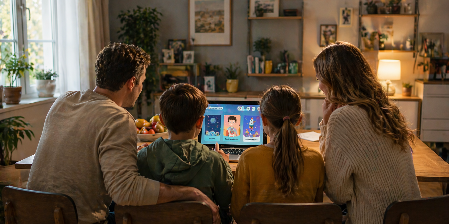 С родителями